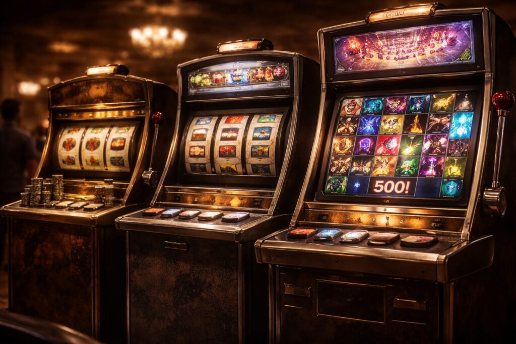 De tres carretes a Megaways: evolución de la mecánica